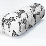 - RealHomes Özel Tasarımlı Dijital Baskılı İç Dolgulu Fermuarlı Silindir Yastık - Realhomes  Zebra Tasarımlı Dijital Baskılı İç Dolgulu - Fermuarlı Süet Silindir Rulo Yastık Kırlent Realhomes