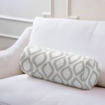 - RealHomes Özel Tasarımlı Dijital Baskılı İç Dolgulu Fermuarlı Silindir Yastık - Realhomes  Krem Damlacıklı Tasarım Dijital Baskılı Modern İç Dolgulu - Fermuarlı Süet Berjer Silindir Yastık Kırlent Realhomes