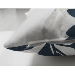 Çift Taraflı Özel Tasarım Yaprak Motifli Dijital Baskılı Modern Süet Yastık Kırlent Kılıfı Realhomes