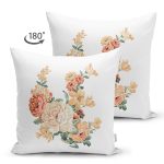 - Suet-K10031-Gorsel-1 - Realhomes Çift Taraflı Gül Tasarımlı Dijital Baskılı Modern Süet Yastık Kırlent Kılıfı Realhomes