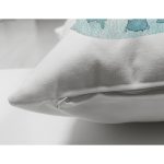 - Suet-K10035-Gorsel-2 - Realhomes Çift Taraflı Beyaz Zemin Mavi Kelebek Motifli Dijital Baskılı Modern Süet Yastık Kırlent Kılıfı Realhomes