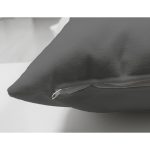 - Suet-K10045-Gorsel-2 - Realhomes Çift Taraflı Gri Zeminli Çiçek Tasarımlı Dijital Baskılı Dekoratif Süet Yastık Kırlent Kılıfı Realhomes