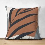 - Suet-K10055-Gorsel - Realhomes Çift Taraflı Özel Tasarım Boho Çizimli Dijital Baskılı Dekoratif Süet Yastık Kırlent Kılıfı Realhomes