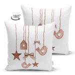 - Suet-K10061-Gorsel-1 - Realhomes Çift Taraflı Tahta Süsler Tasarımlı Dijital Baskılı Dekoratif Süet Yastık Kırlent Kılıfı Realhomes