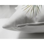 - Suet-K10067-Gorsel-2 - Realhomes Çift Taraflı Tropik Yaprak Tasarımlı Dijital Baskılı Dekoratif Süet Yastık Kırlent Kılıfı Realhomes