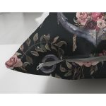 - Suet-K10082-Gorsel-2 - Realhomes Çift Taraflı Siyah Zemin Çapa Motifli Dijital Baskılı Modern Süet Yastık Kırlent Kılıfı Realhomes