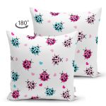 - Cute Ladybug Seamless Pattern Background Vector Illustration - Realhomes Realhomes Çift Taraflı Renkli Uğurböceği Motifli Özel Tasarım Dijital Baskılı Modern Süet Yastık Kırlent Kılıfı Realhomes