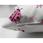 - Cute Ladybug Seamless Pattern Background Vector Illustration - Realhomes Realhomes Çift Taraflı Renkli Uğurböceği Motifli Özel Tasarım Dijital Baskılı Modern Süet Yastık Kırlent Kılıfı Realhomes