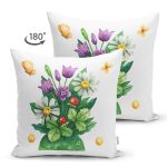 - Suet-K10118-Gorsel-1 - Realhomes Çift Taraflı Pastel Renkli Çiçek Tasarımlı Dijital Baskılı Modern Süet Yastık Kırlent Kılıfı Realhomes