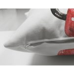 Çift Taraflı Pastel Renkli Çiçek Tasarımlı Dijital Baskılı Dekoratif Süet Yastık Kırlent Kılıfı Realhomes