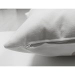 Çift Taraflı Sanatsal Yaprak Çizimli Dijital Baskılı Modern Süet Yastık Kırlent Kılıfı Realhomes