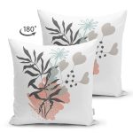 - Suet-K10130-Gorsel-1 - Realhomes Çift Taraflı Natural Floral Tasarımlı Dijital Baskılı Modern Süet Yastık Kırlent Kılıfı Realhomes