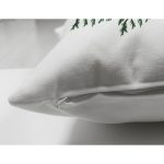 - Suet-K10160-Gorsel-2 - Realhomes Çift Taraflı Mum & Kozalak Tasarımlı Christmas Temalı Dijital Baskılı Modern Süet Yastık Kırlent Kılıfı Realhomes