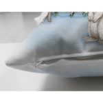 - Suet-K10167-Gorsel-2 - Realhomes Çift Taraflı Kardan Adam Tasarımlı Dijital Baskılı Dekoratif Süet Yastık Kırlent Kılıfı Realhomes