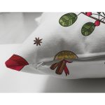Çift Taraflı Özel Tasarım Christmas Temalı Dijital Baskılı Modern Süet Yastık Kırlent Kılıfı Realhomes