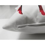 - Suet-K10193-Gorsel-2 - Realhomes Çift Taraflı Ekose Geyik Tasarımlı Dijital Baskılı Modern Süet Yastık Kırlent Kılıfı Realhomes