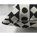 Çift Taraflı Siyah Beyaz İskandinav Desen Tasarımlı Dijital Baskılı Dekoratif Süet Yastık Kırlent Kılıfı Realhomes