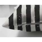 Çift Taraflı Çizgili Özel Tasarım Dijital Baskılı Dekoratif Süet Yastık Kırlent Kılıfı Realhomes