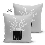 - Suet-K10234-Gorsel-1 - Realhomes Çift Taraflı Gri Zemin Vazo Tasarımlı Dijital Baskılı Dekoratif Süet Yastık Kırlent Kılıfı Realhomes