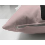 Çift Taraflı Pembe Zemin Vazo Desenli Dijital Baskılı Modern Süet Yastık Kırlent Kılıfı Realhomes