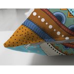 Çift Taraflı Etnik Türbanlı Afrika Kadın Tasarımlı Dijital Baskılı Dekoratif Süet Yastık Kırlent Kılıfı Realhomes