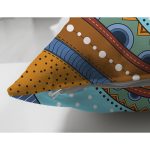 Çift Taraflı Etnik Desen Tasarımlı Dijital Baskılı Modern Süet Yastık Kırlent Kılıfı Realhomes