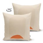 - Suet-K10269-Gorsel-1 - Realhomes Çift Taraflı Sanatsal Güneşin Doğuşu Tasarımlı Dijital Baskılı Modern Süet Yastık Kırlent Kılıfı Realhomes