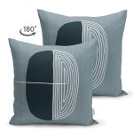 - Suet-K10271-Gorsel-1 - Realhomes Çift Taraflı Soyut Tarzda Onedraw Çizimli Dijital Baskılı Modern Süet Yastık Kırlent Kılıfı Realhomes