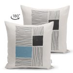 - Suet-K10283-Gorsel-1 - Realhomes Çift Taraflı Soyut Tarzda Onedraw Çizimli Dijital Baskılı Modern Süet Yastık Kırlent Kılıfı Realhomes