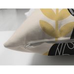 - Suet-K10287-Gorsel-2 - Realhomes Çift Taraflı Tavşan Silüetli Özel Tasarım Dijital Baskılı Modern Süet Yastık Kırlent Kılıfı Realhomes