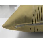 - Suet-K10295-Gorsel-2 - Realhomes Çift Taraflı Soyut Tarzda Onedraw Çizimli Dijital Baskılı Modern Süet Yastık Kırlent Kılıfı Realhomes