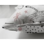 - seamless pattern - Realhomes Realhomes Çift Taraflı Sevimli Hayvanlar Çizimli Özel Tasarım Dijital Baskılı Modern Süet Yastık Kırlent Kılıfı Realhomes