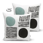 - Suet-K10317-Gorsel-1 - Realhomes Çift Taraflı Soyut Tarzda Onedraw Çizimli Dijital Baskılı Modern Süet Yastık Kırlent Kılıfı Realhomes