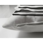 - Suet-K10317-Gorsel-2 - Realhomes Çift Taraflı Soyut Tarzda Onedraw Çizimli Dijital Baskılı Modern Süet Yastık Kırlent Kılıfı Realhomes