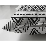 Çift Taraflı İskandinav Desenli Etnik Tasarımlı Dijital Baskılı Dekoratif Süet Yastık Kırlent Kılıfı Realhomes