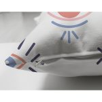 Çift Taraflı Mistik Göz Motifli Dijital Baskılı Dekoratif Süet Yastık Kırlent Kılıfı Realhomes