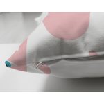 Çift Taraflı Mistik El İçinde Göz Motifli Dijital Baskılı Modern Süet Yastık Kırlent Kılıfı Realhomes