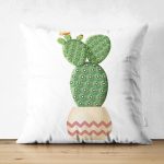 - Suet-K10385-Gorsel - Realhomes Çift Taraflı Kaktüs Özel Tasarımlı Dijital Baskılı Modern Süet Yastık Kırlent Kılıfı Realhomes