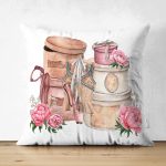 Çift Taraflı Hediye Paketleri Özel Tasarım Dijital Baskılı Dekoratif Süet Yastık Kırlent Kılıfı Realhomes