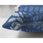 - Suet-K10411-Gorsel-2 - Realhomes Çift Taraflı Mavi Zemin Kelebek & Çiçekli Özel Tasarım Dijital Baskılı Modern Süet Yastık Kırlent Kılıfı Realhomes