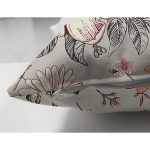 - Suet-K10413-Gorsel-2 - Realhomes Çift Taraflı Papatya & Gül Tasarımlı Dijital Baskılı Modern Süet Yastık Kırlent Kılıfı Realhomes