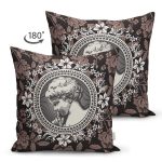 - Suet-K10430-Gorsel-1 - Realhomes Çift Taraflı Gül & Portre Motifli Dijital Baskılı Dekoratif Süet Yastık Kırlent Kılıfı Realhomes