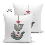 - Suet-K10432-Gorsel-1 - Realhomes Çift Taraflı Kuş Süsü Tasarımlı Dijital Baskılı Dekoratif Süet Yastık Kırlent Kılıfı Realhomes