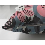 - Suet-K10439-Gorsel-2 - Realhomes Çift Taraflı Özel Tasarım Çiçek Yaprakları Dijital Baskılı Modern Süet Yastık Kırlent Kılıfı Realhomes