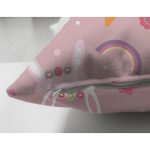 Çift Taraflı Sevimli Tavşan Ve Kedi Dijital Baskılı Özel Tasarım Modern Süet Yastık Kırlent Kılıfı Realhomes