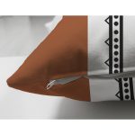 - Suet-K10442-Gorsel-2 - Realhomes Çift Taraflı Kahve & Beyaz Zemin Etnik Figürlü Bohem Desenli Dijital Baskılı Dekoratif Süet Yastık Kırlent Kılıfı Realhomes