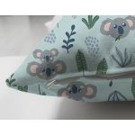 - Основные RGB - Realhomes Realhomes Çift Taraflı Mavi Zeminde Panda Motifli Özel Tasarım Dijital Baskılı Modern Süet Yastık Kırlent Kılıfı Realhomes