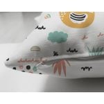 Realhomes Çift Taraflı Oyuncak Ördek Çizimli Özel Tasarım Dijital Baskılı Modern Süet Yastık Kırlent Kılıfı Realhomes