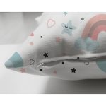 - Suet-K1177-Gorsel-2 - Realhomes Çift Taraflı Ay Gökkuşağı Ve Yıldız Desenli Dijital Baskılı Özel Tasarım Modern Süet Yastık Kırlent Kılıfı Realhomes