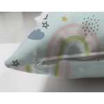 Çift Taraflı Uyku Saati Temalı Dijital Baskılı Özel Tasarım Modern Süet Yastık Kırlent Kılıfı Realhomes